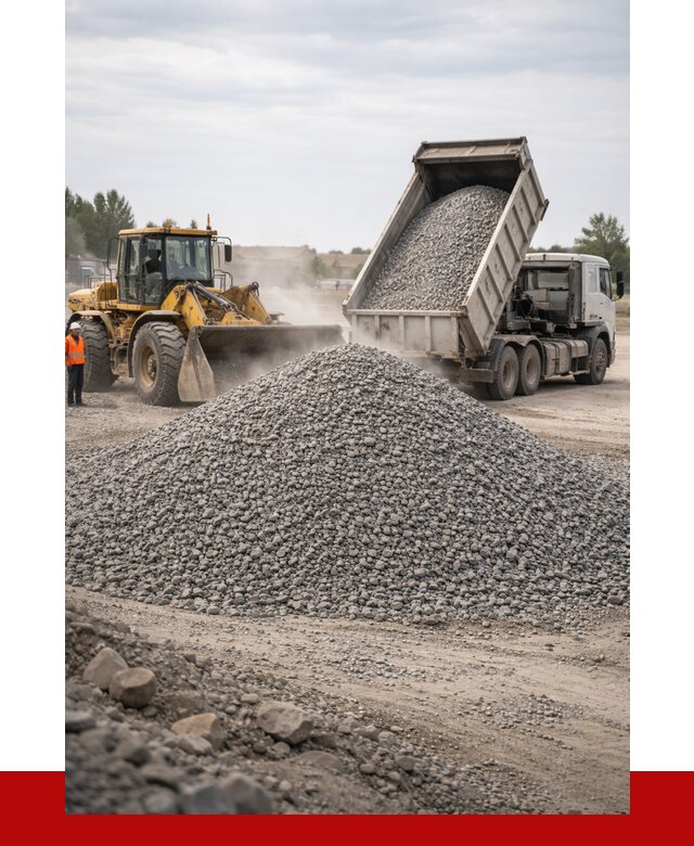 Купить щебень с доставкой в Симферополе от 2597 руб. | ПРОНЕРУДСим
