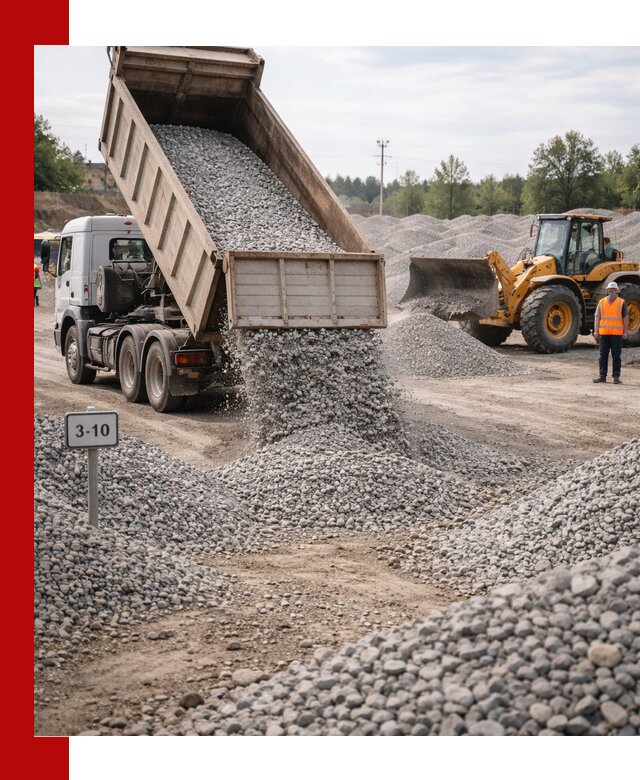 Гранитный щебень фракции 3–10: доставка и продажа в Симферополе