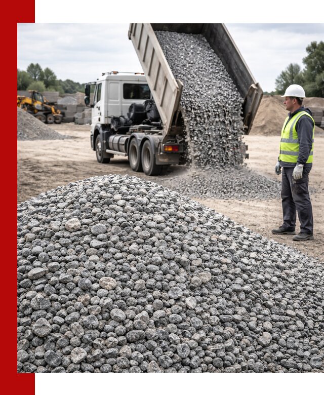 Доставка и продажа гранитного щебня фракции 5-20 в Симферополе