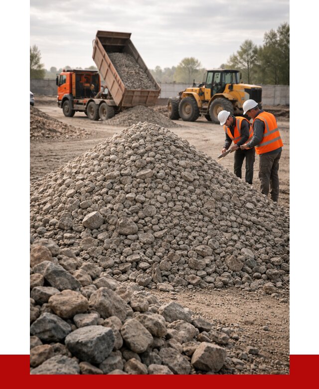 Гранитный щебень фракция 40-70 в Симферополе от 2597 руб ПРОНЕРУДСим