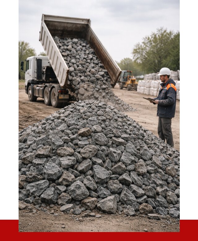 Гранитный щебень фракция 100-200 в Симферополе от 4363 р. ПРОНЕРУДСим