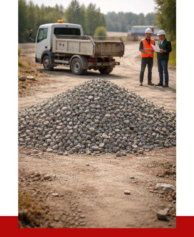 Гравийный щебень фракция 20-40 в Симферополе от 1246 р. | ПРОНЕРУДСим