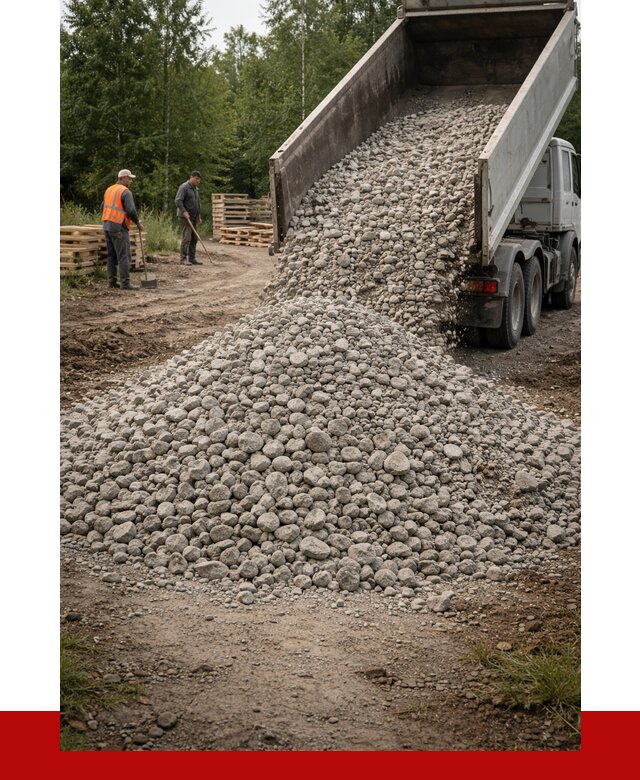 гравийный щебень фракция 70-120 в Симферополе от 2545 р. ПРОНЕРУДСим