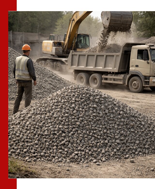 Шлаковый щебень фракция 5-20 с доставкой в Симферополе