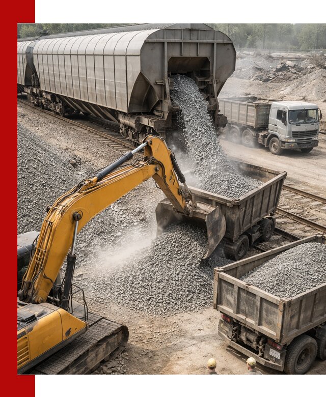 Доставка железнодорожного щебня в Симферополе крупными партиями быстрого отгруза