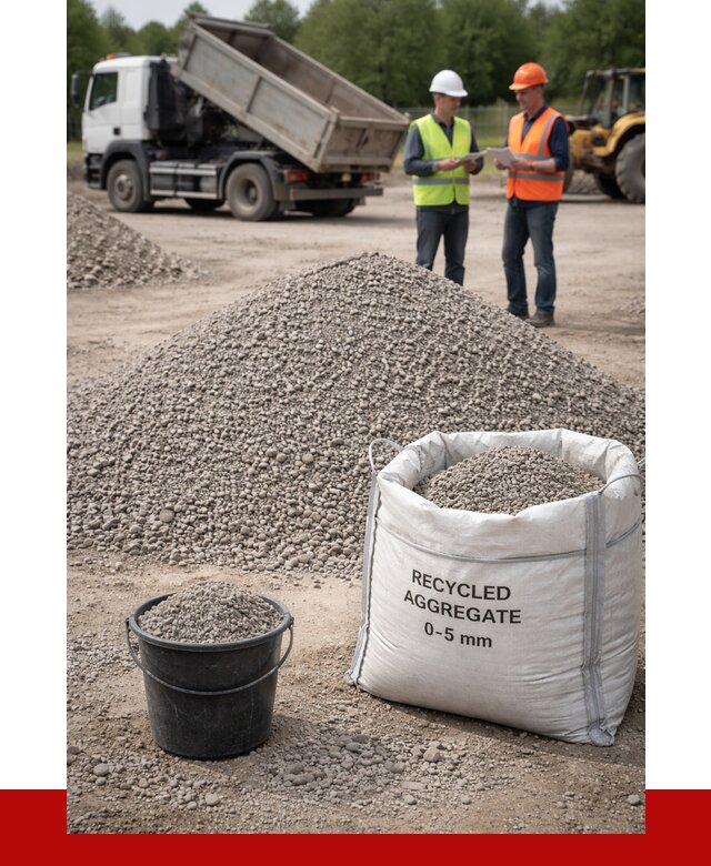 Вторичный щебень фракция 0-5 в Симферополе от 1662 р. ПРОНЕРУДСим