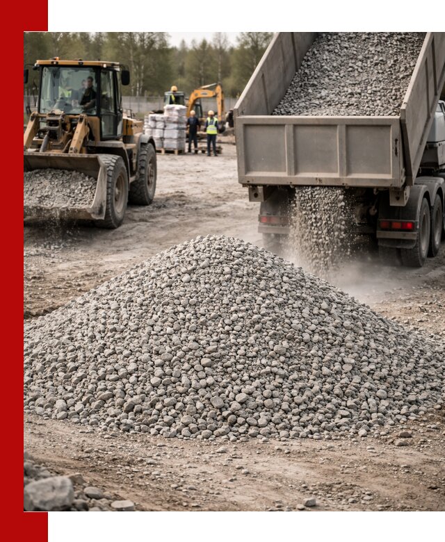 Вторичный щебень фракции 5-20 в Симферополе — доставка и продажа крупнотоннажно