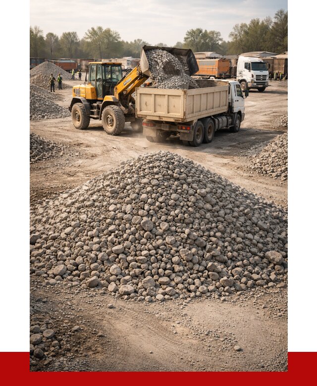 Вторичный щебень фракция 40-70 в Симферополе от 1807 р, ПРОНЕРУДСим