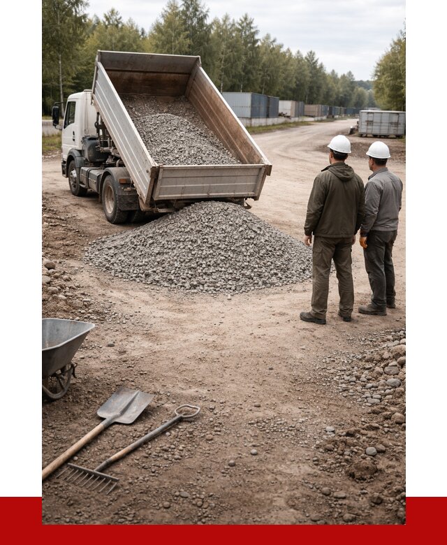 Бетонный щебень фракция 5-20 в Симферополе от 3324 р., ПРОНЕРУДСим