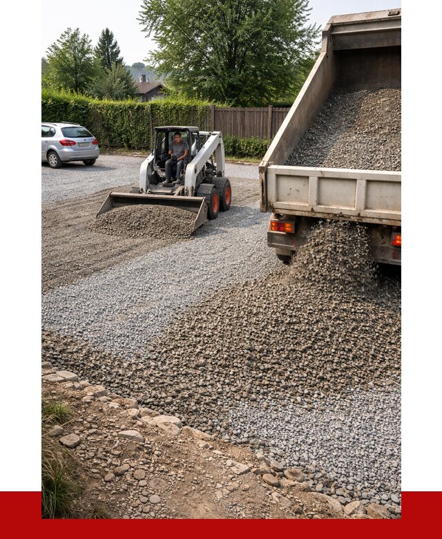 Щебень для парковки в Симферополе с доставкой от 1246 р.| ПРОНЕРУДСим