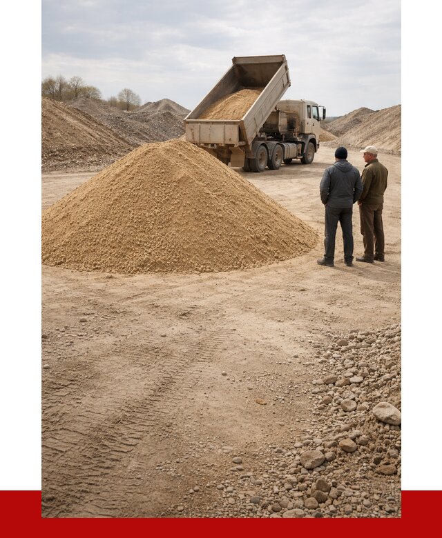 Карьерный песок крупнозернистый в Симферополе от 8829 р | ПРОНЕРУДСим