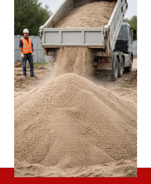 Купить сеяный песок с доставкой в Симферополе от 2285 р ПРОНЕРУДСим