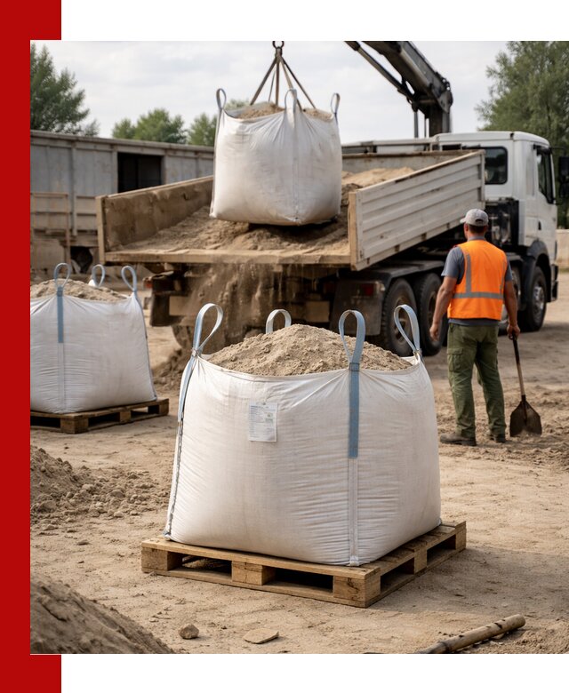 Доставка песка в биг бег в Симферополе быстро и без лишних хлопот