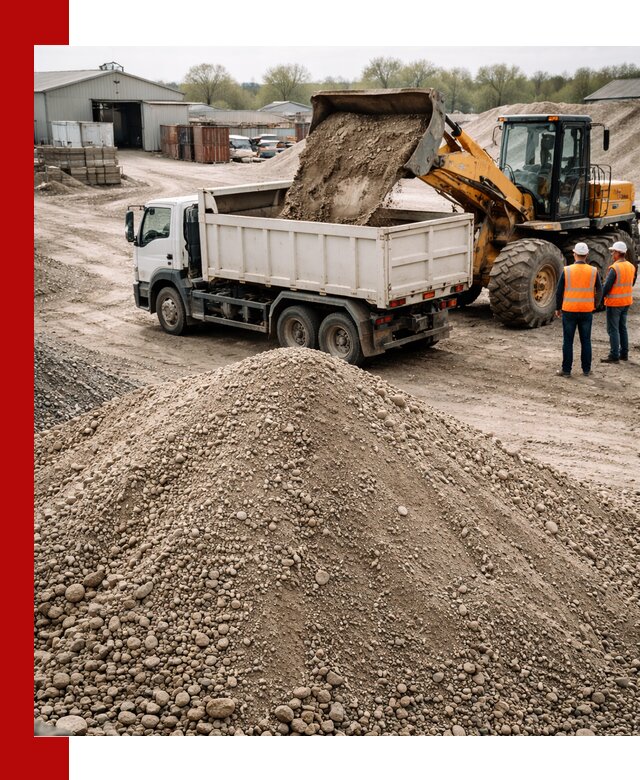 Доставка и продажа ПГС С1 в Симферополе с самосвалами и разгрузкой