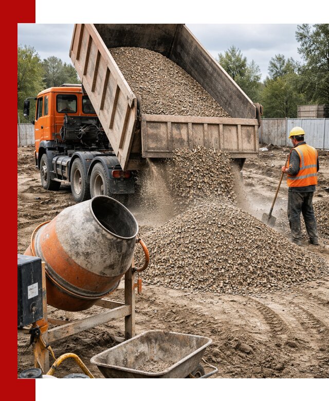 Опгс для бетона с доставкой самосвалом в Симферополе от производителя