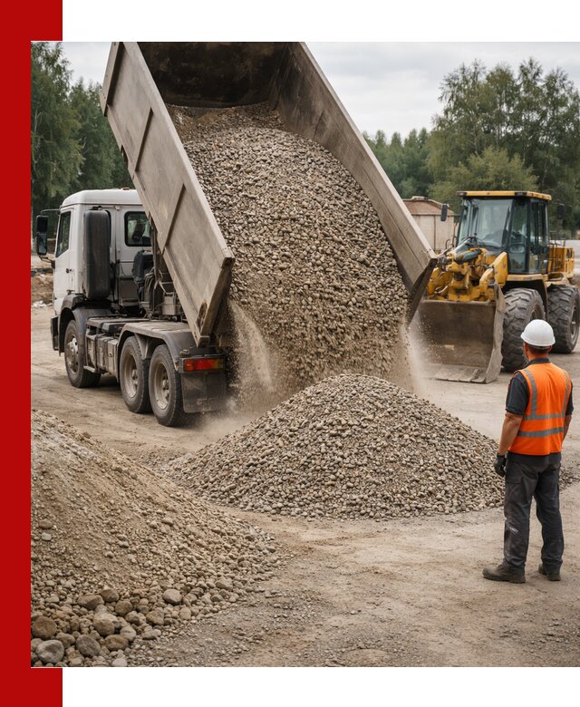 Доставка щпс в Симферополе — щебеночно-песчаная смесь под заборы и дорожки