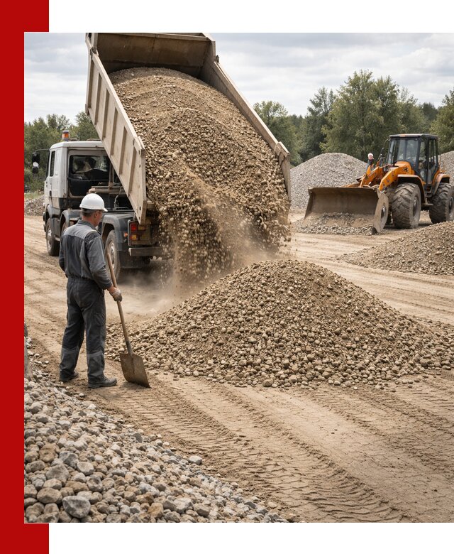 Доставка щпс С3 в Симферополе самосвалами и бортовыми грузовиками