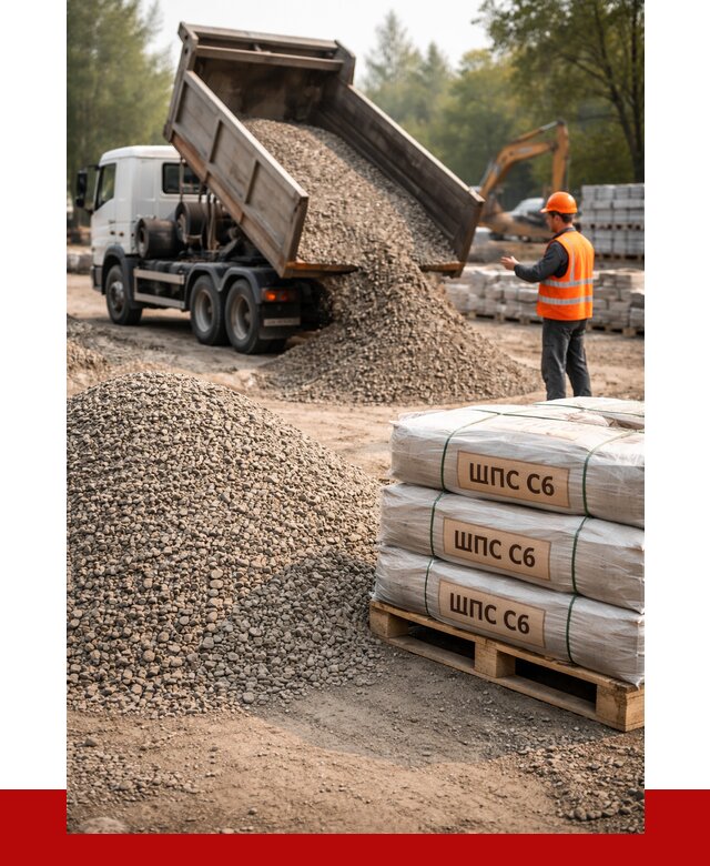 ЩПС С6 в Симферополе с доставкой от 2285 р. за куб | ПРОНЕРУДСим