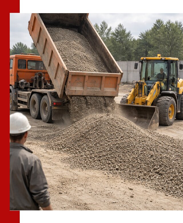 Доставка щпс С8 самосвалами в Симферополе от производителя