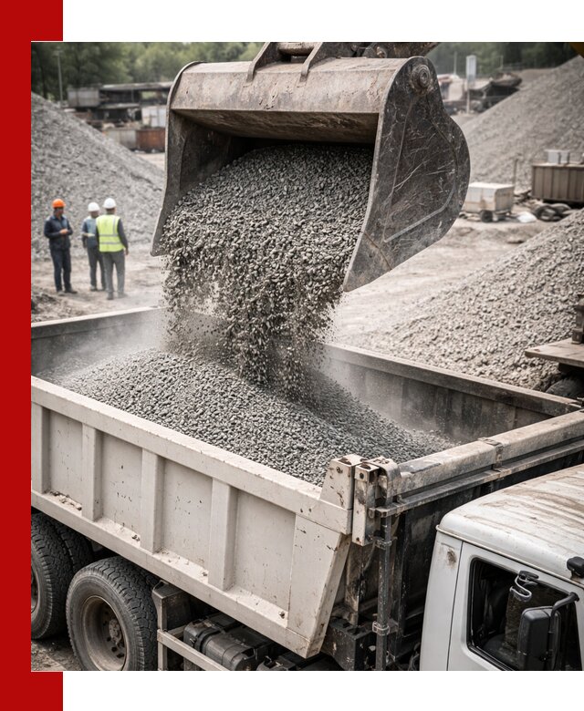 Отсев и крошка для строительства и дорожных работ в Симферополе