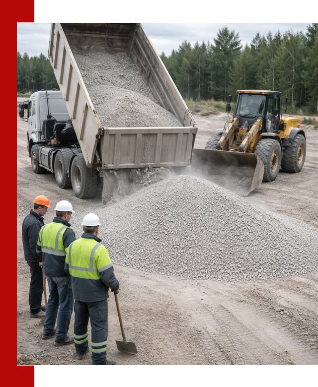 Известняковый отсев 0-5 доставка в Симферополе быстро и выгодно