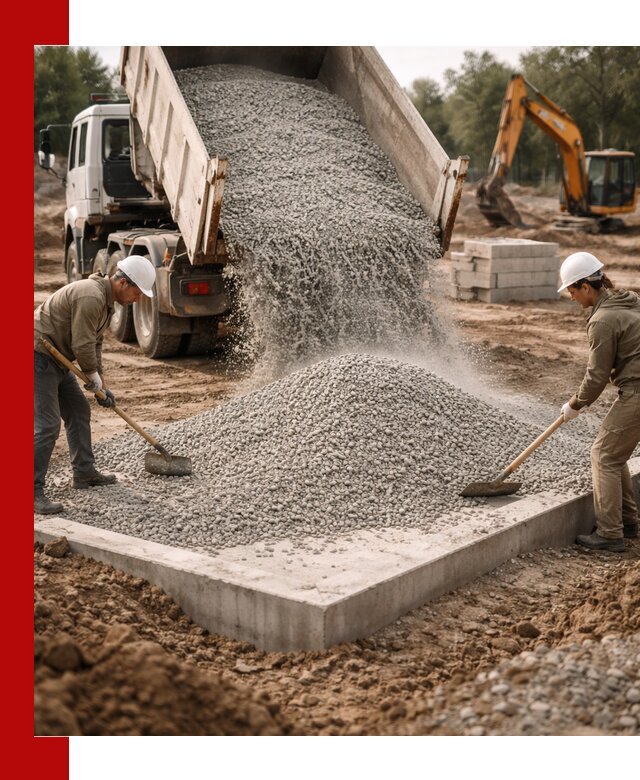 Доставка и продажа отсева для бетона в Симферополе