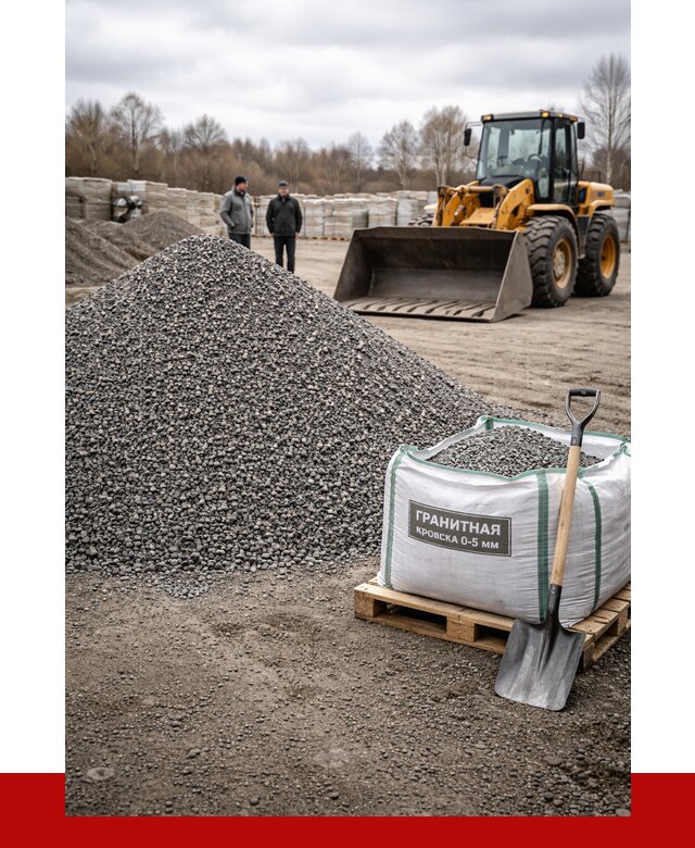 Купить гранитную крошку в Симферополе от 4986 р. с доставкой | ПРОНЕРУДСим