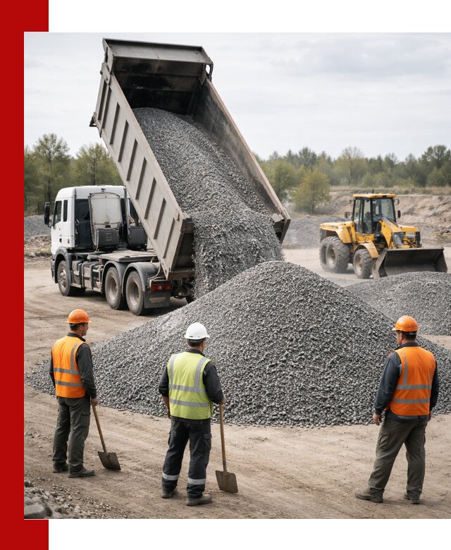 Доставка и продажа гранитной крошки в Симферополе