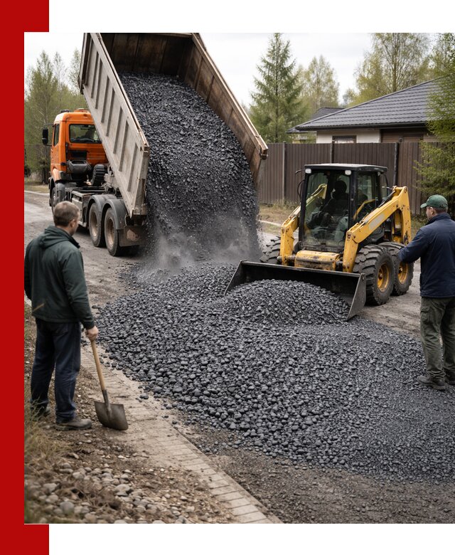 Крошка габбро с доставкой в Симферополе для строительных работ