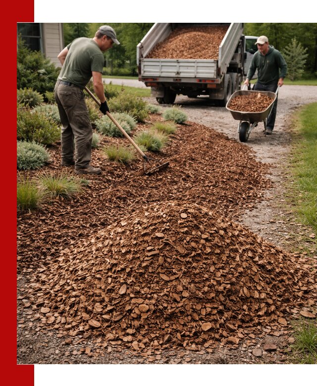 Крошка для мульчирования с доставкой в Симферополе