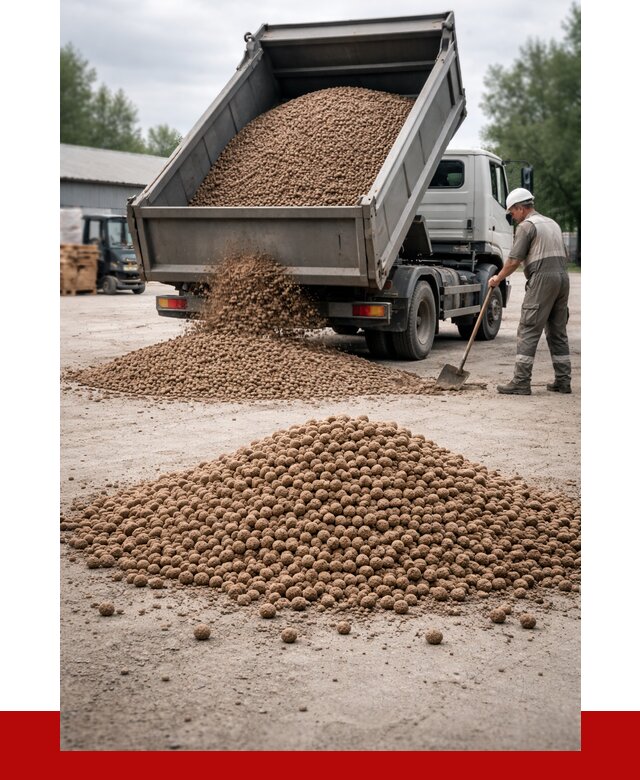 Керамзит с доставкой в Симферополе от 4363 р. за м3 | ПРОНЕРУДСим