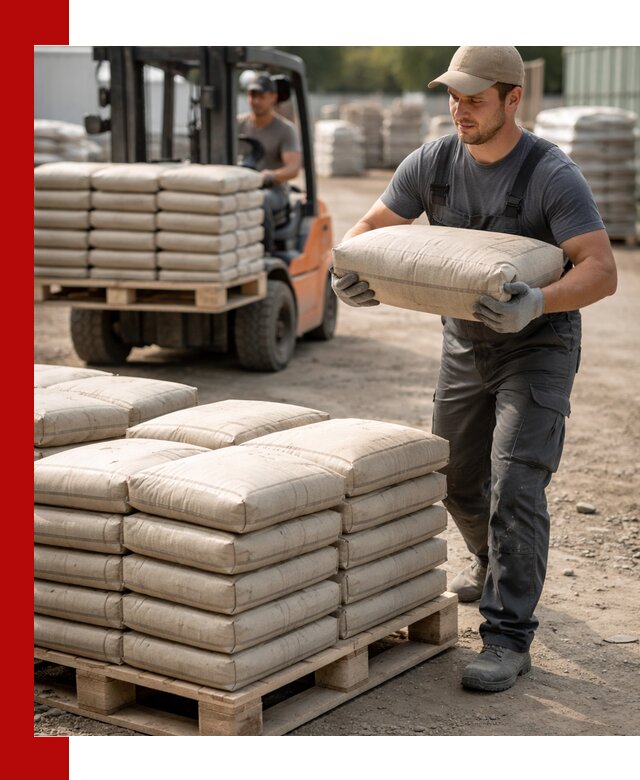 Доставка цемента в мешках оптом и в розницу в Симферополе