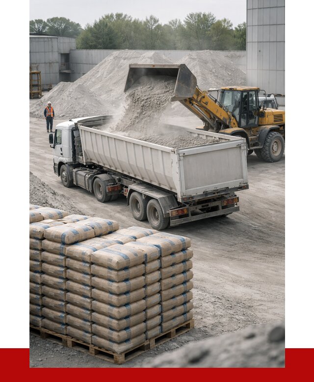 Купить цемент навалом в Симферополе от 5713 р. с доставкой | ПРОНЕРУДСим