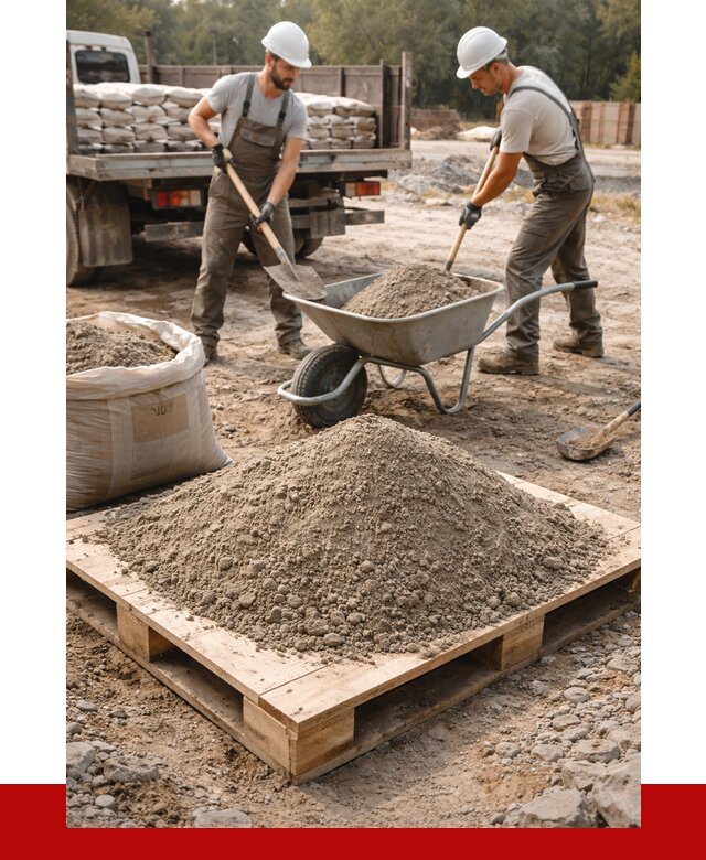 Цементно песчаная смесь М100 в Симферополе от 5401 р. за куб | ПРОНЕРУДСим