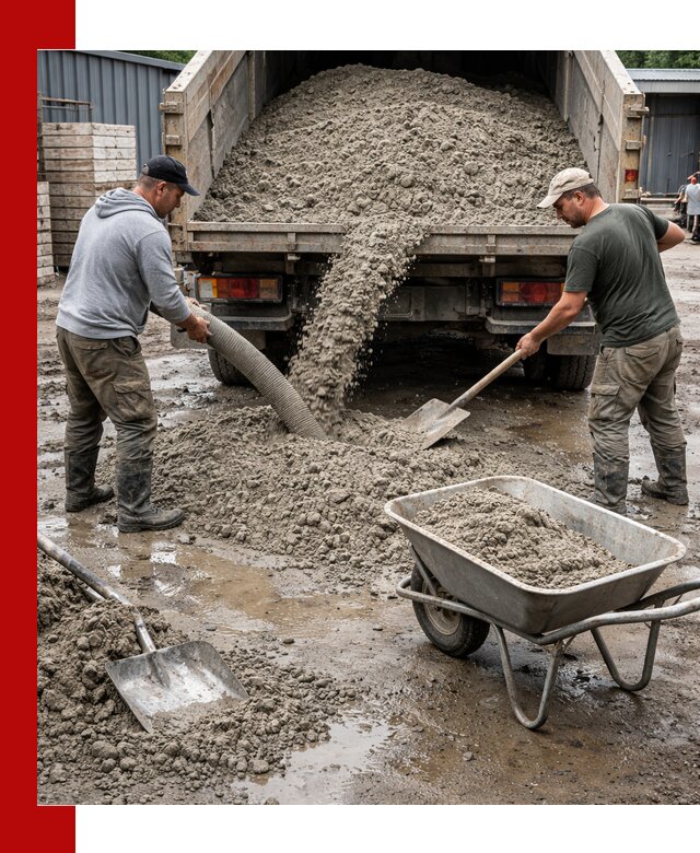 Цементно-песчаная смесь М150 доставка в Симферополе