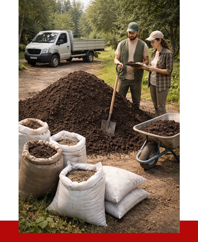 Купить грунт с доставкой в Симферополе от 4674 р. за м3 | ПРОНЕРУДСим