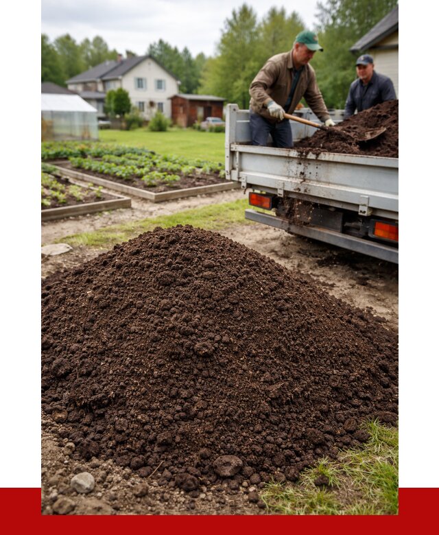 Плодородный грунт в Симферополе с доставкой от 4363 р. | ПРОНЕРУДСим