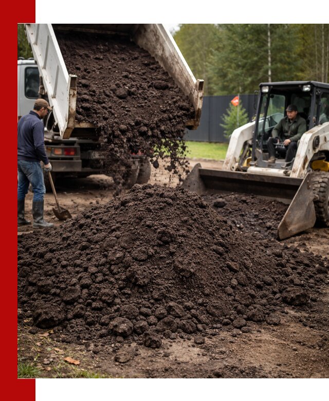 Плодородный грунт с доставкой в Симферополе для садов и огородов