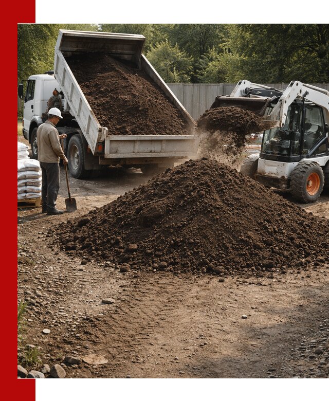 Доставка растительного грунта в Симферополе от производителя оптом и в розницу