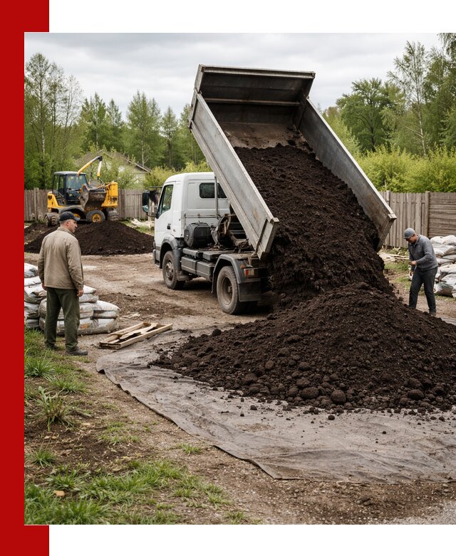Доставка качественного почвогрунта в Симферополе оптом и в розницу