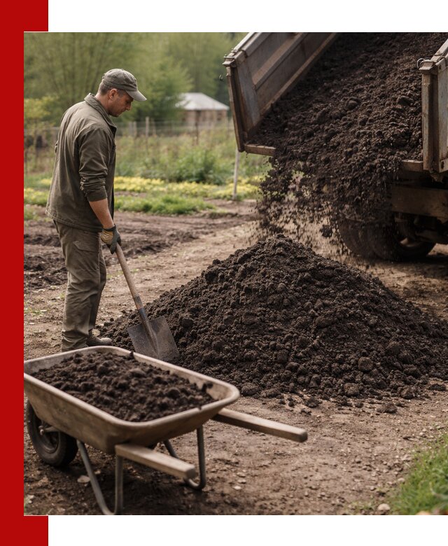 Доставка качественной земли для огорода в Симферополе