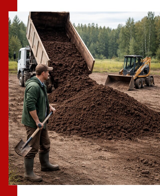 Купить верховой торф с доставкой в Симферополе для садоводства и растений