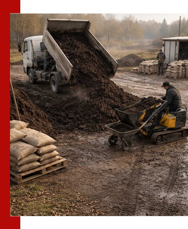 Кислый торф в доставке по выгодным ценам в Симферополе