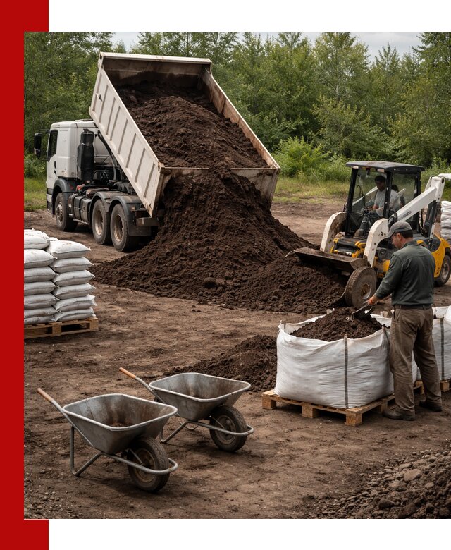 Доставка и продажа торфогрунта в Симферополе оптом и в розницу