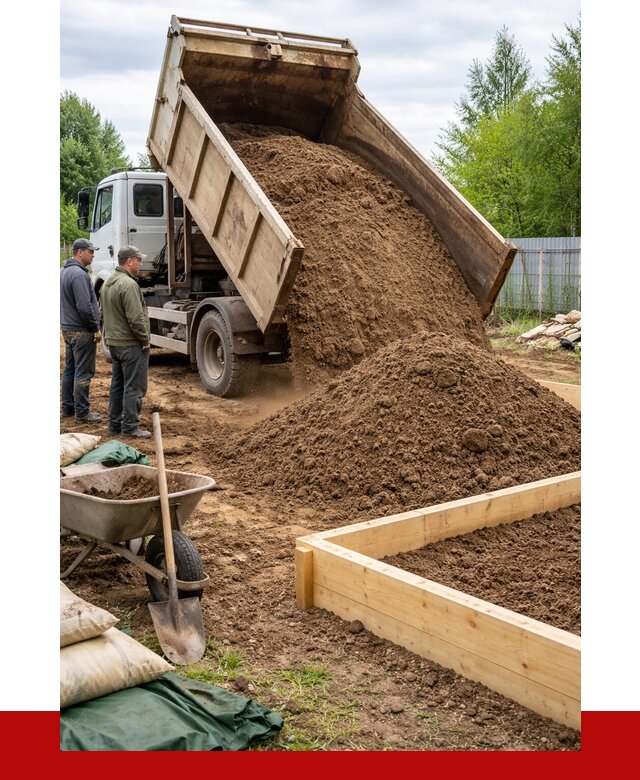Торфо песчаная смесь в Симферополе с доставкой от 1922 р. | ПРОНЕРУДСим