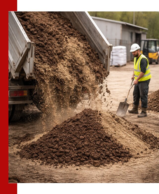 Доставка торфо-песчаной смеси в Симферополе для строительства и озеленения