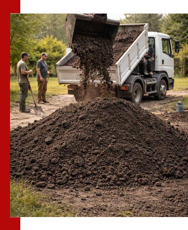 Доставка и продажа чернозема в Симферополе оптом и в розницу