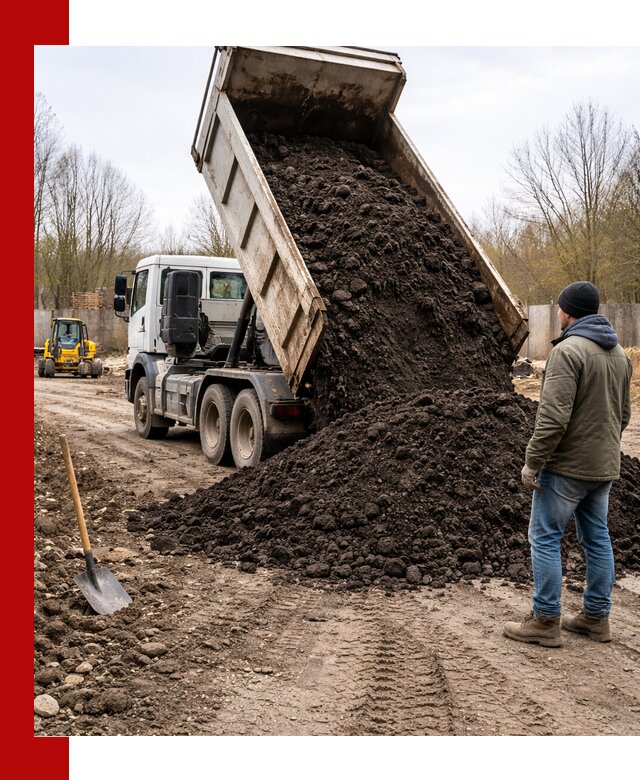 Доставка чернозема навалом в Симферополе быстро и выгодно