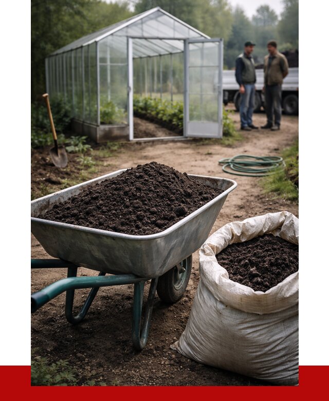 Чернозем для теплицы в Симферополе с доставкой от 1558 р. | ПРОНЕРУДСим