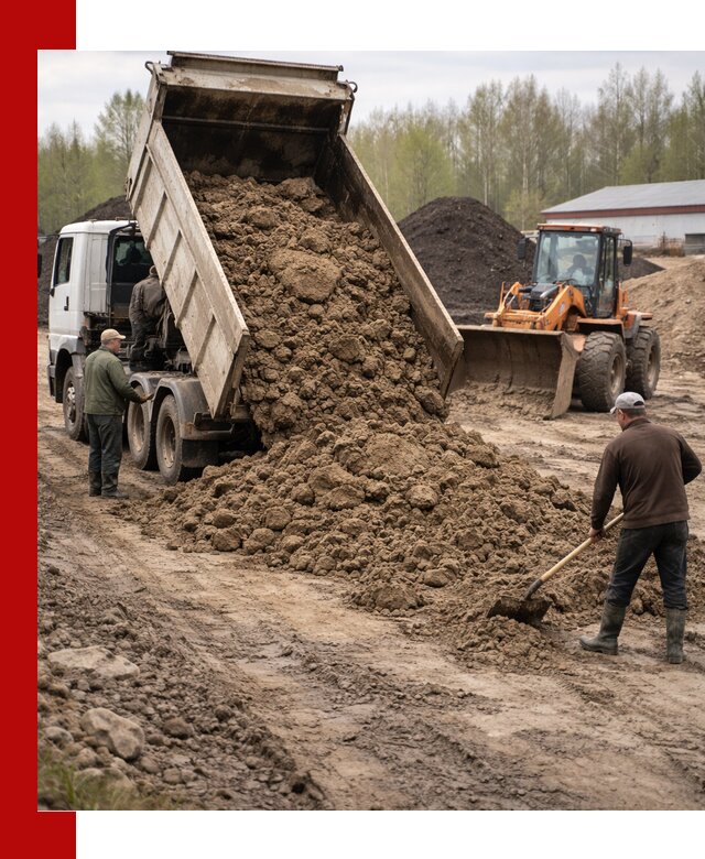 Доставка глин и суглинков в Симферополе оптом и вкрай